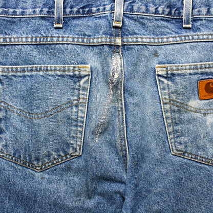 Carhartt Jeanshose (Herren-W34) [DISTRESSED] 