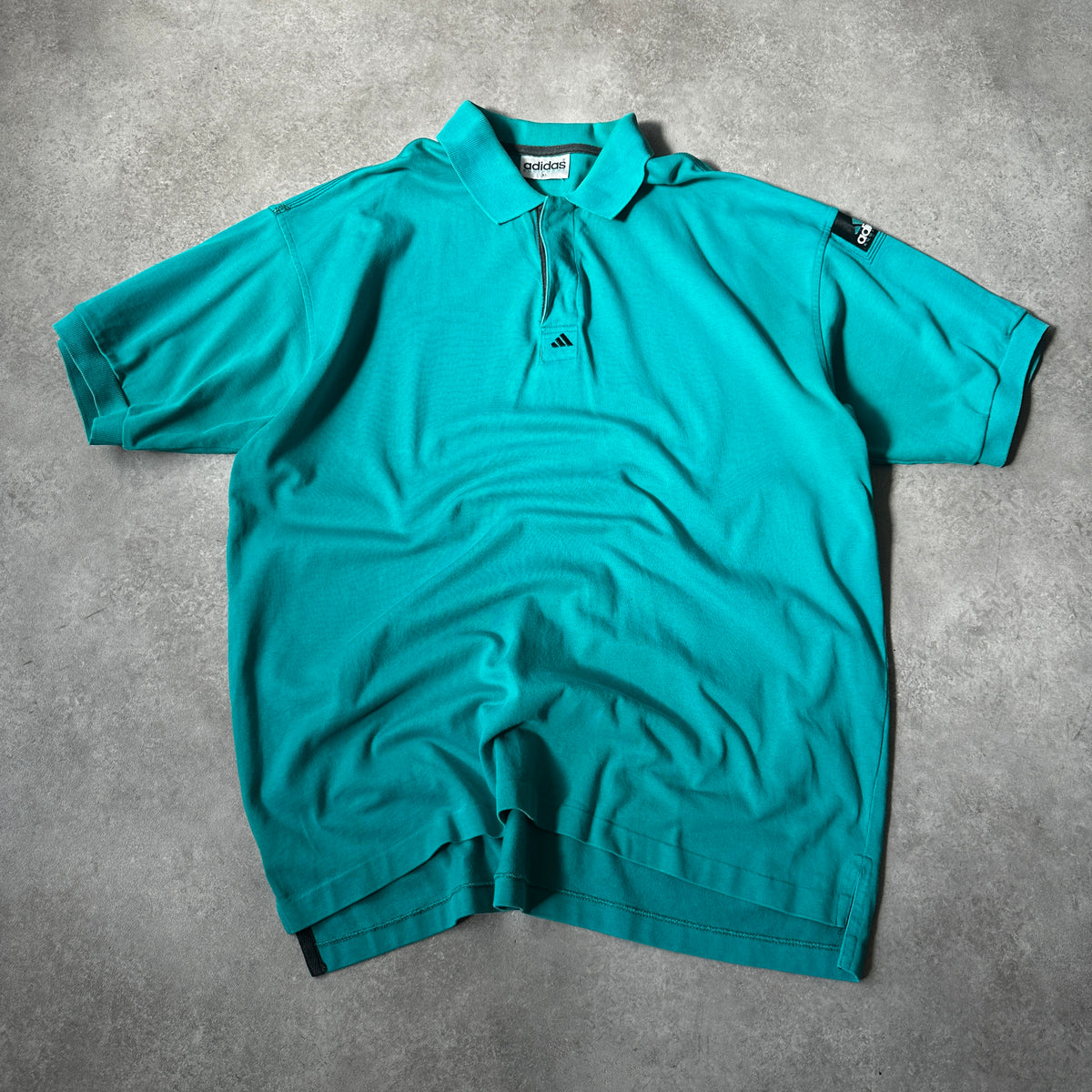 Adidas Teal Polo XL