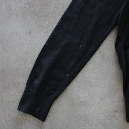 G-Star RAW Black Hoodie – Embroidered Denim Logo (Man-XL) [FLAWED]
