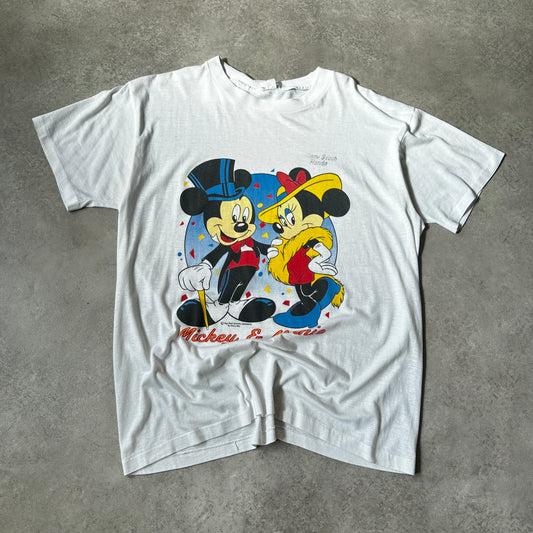 Sherry Mickey & Minnie T-Shirt L