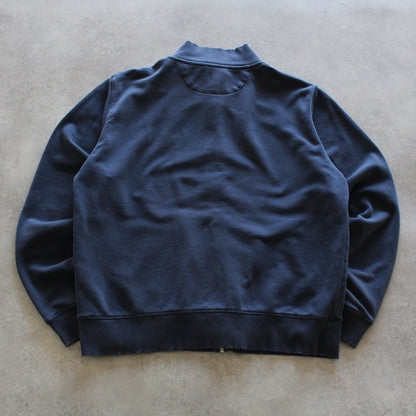 GANT Vintage Navy Zip Sweatshirt – Minimal Logo (Man-XXXL) [FLAWED]