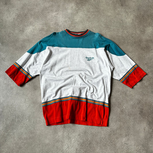 Reebok Vintage Colorblock T-Shirt XL