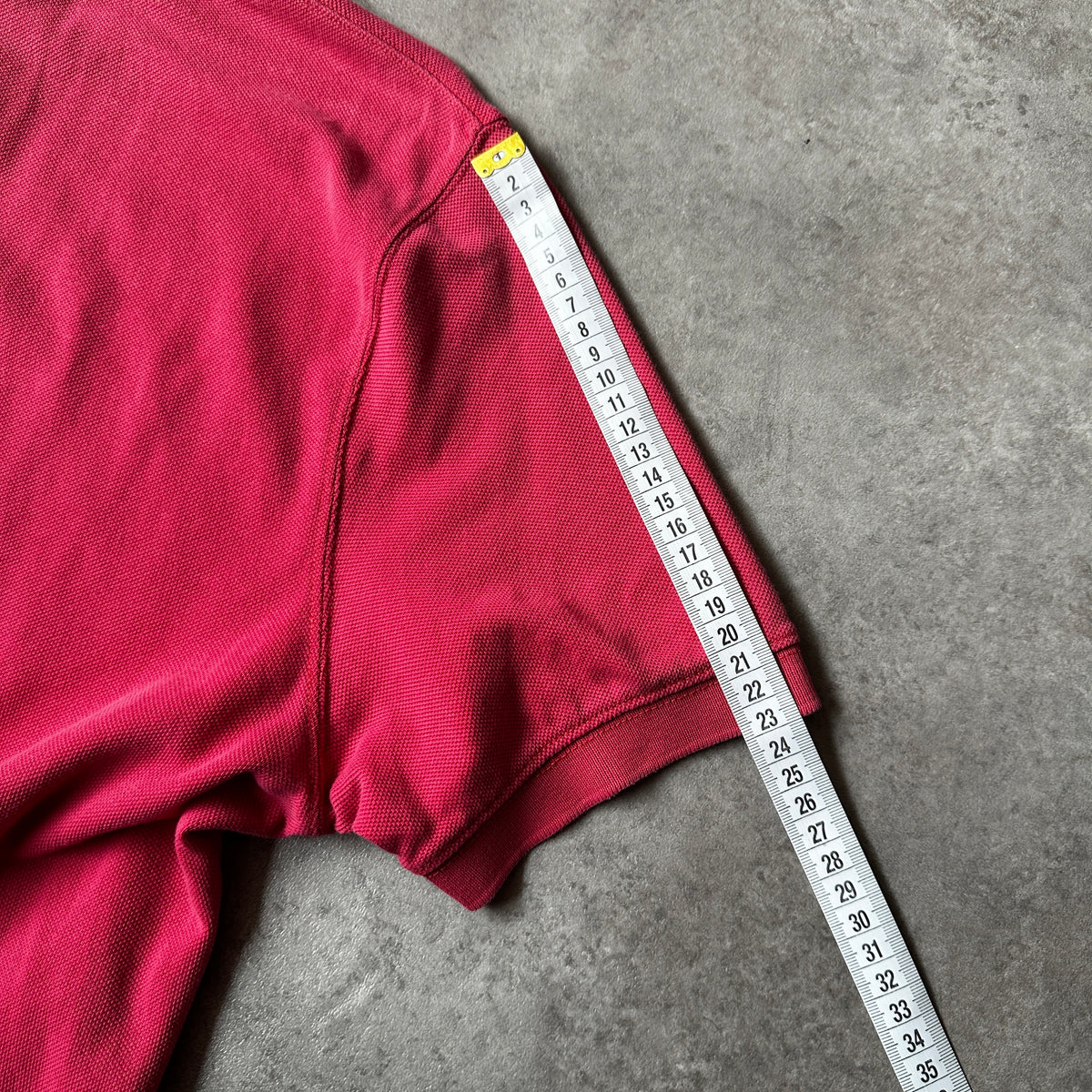 Tommy Hilfiger Pink H Patch Polo L