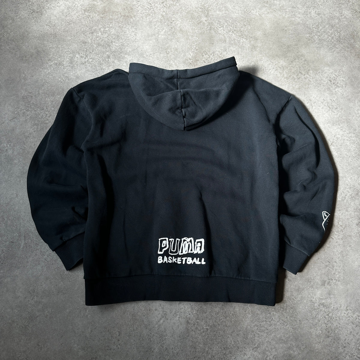 Puma Black Basketball Graphic Hoodie S
