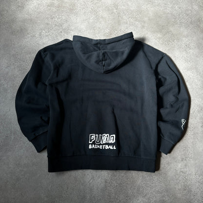 Puma Black Basketball Graphic Hoodie S