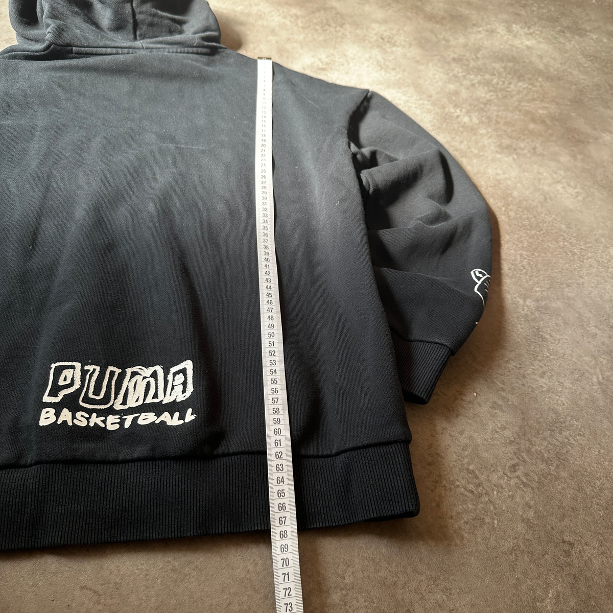 Puma Black Basketball Graphic Hoodie S