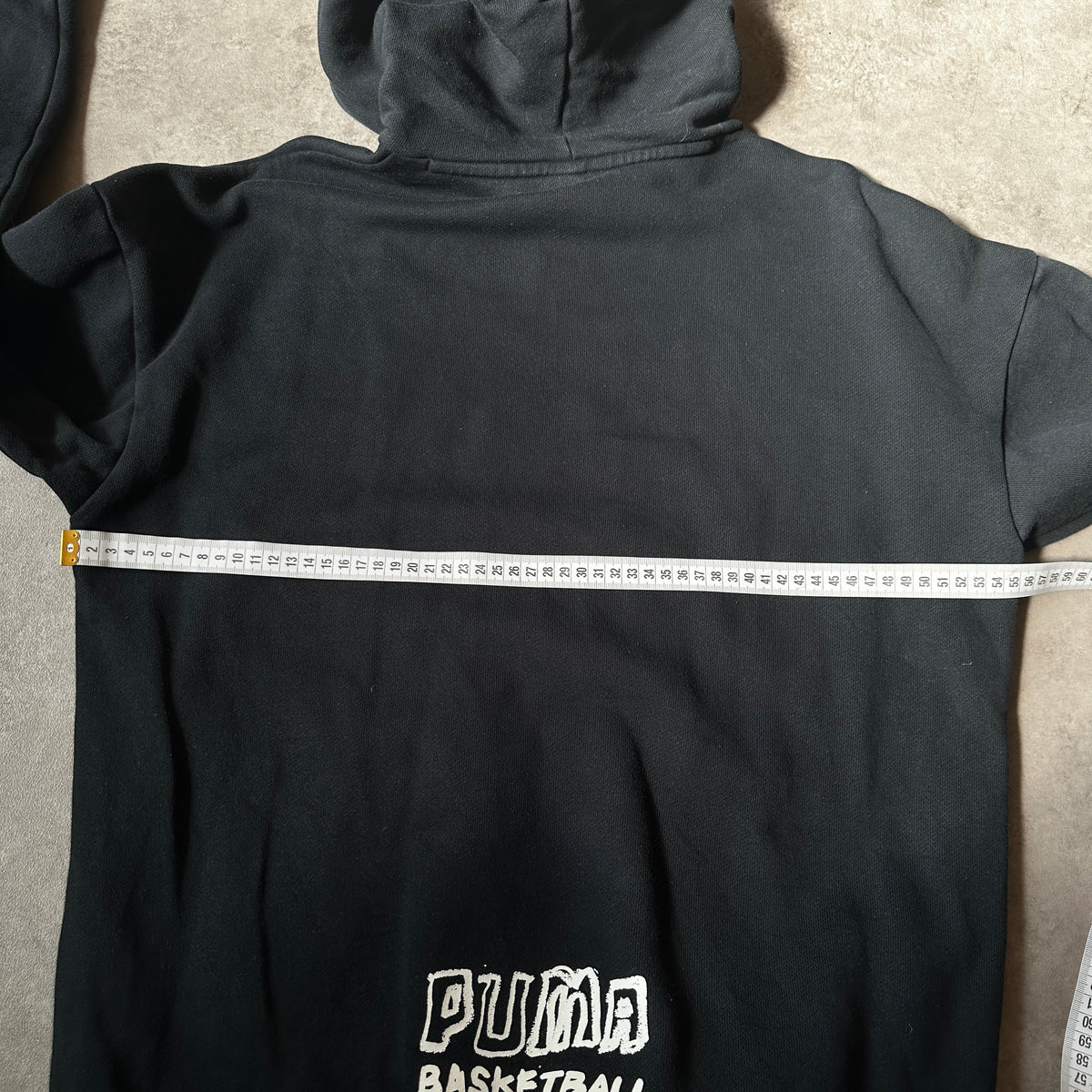 Puma Black Basketball Graphic Hoodie S