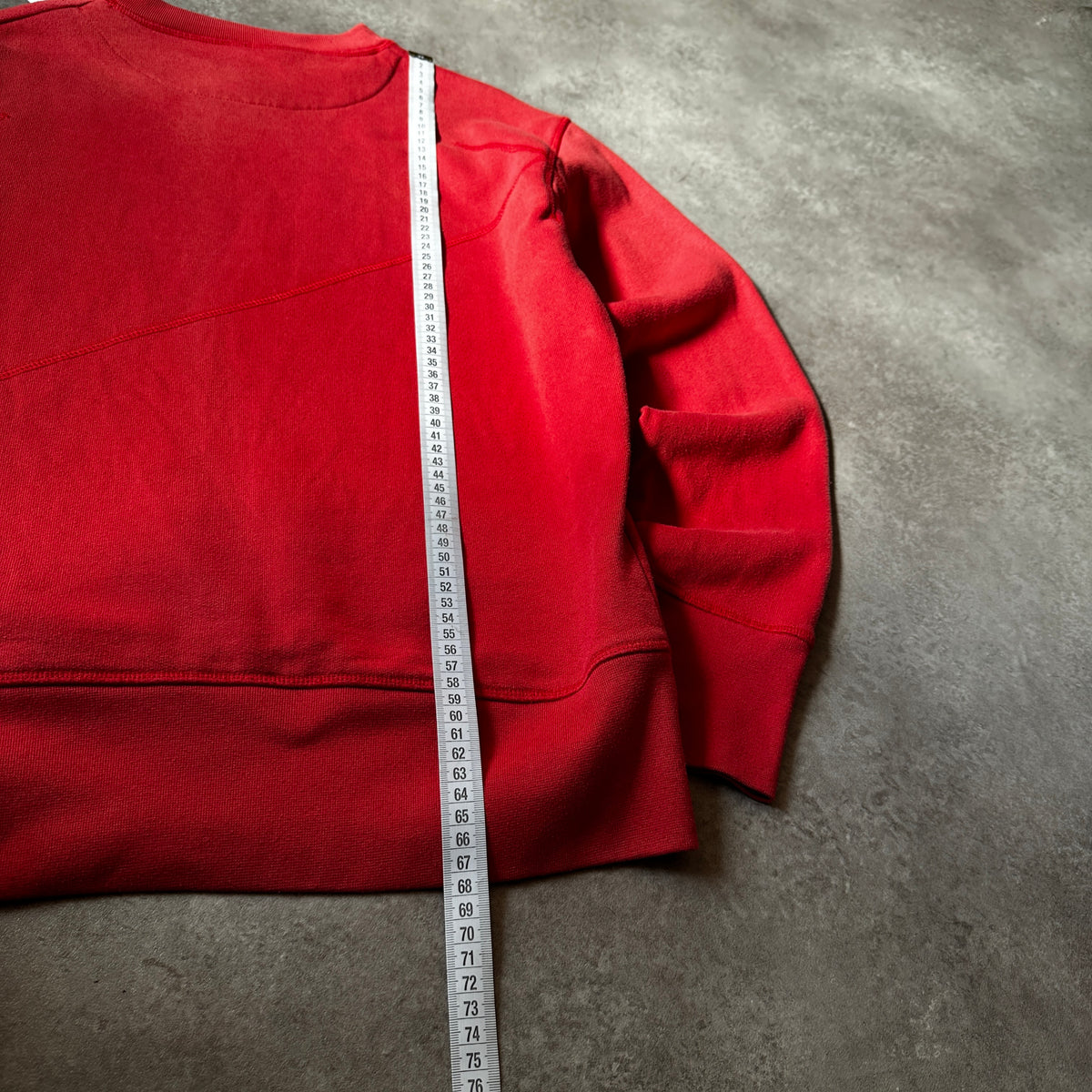 Hixsept Red Graffiti Print Crewneck M