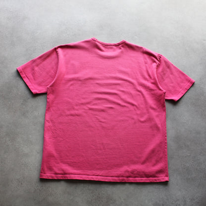 Scotch & Soda T-Shirt – Pink, Small Embroidered Logo Detail, Casual Fit (Man-XL)