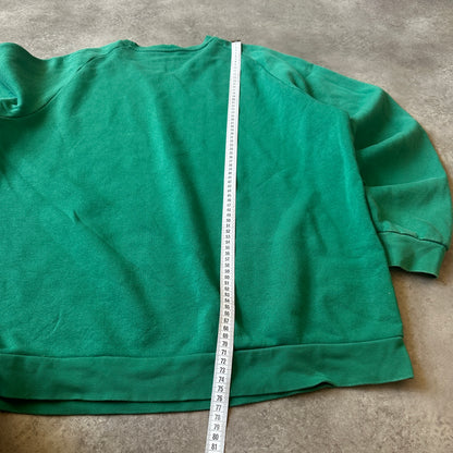 Adidas Green Piping Logo Crewneck XXL