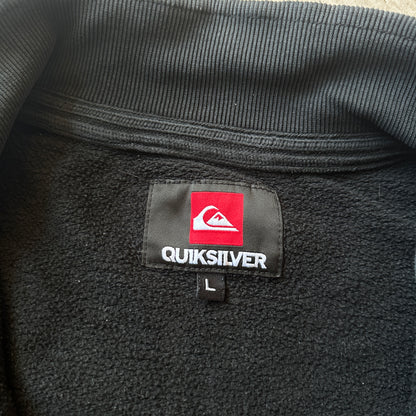 Quiksilver Dark Grey Full-Zip Sweatshirt L