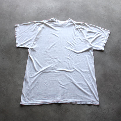 Vintage Ritz Graphic T-Shirt – White with Retro Print (Man-XL)