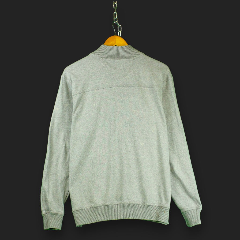 Club Room – Pullover mit 1/4-Knopfleiste