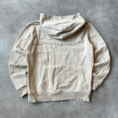 Kultivate Beige K Logo Hoodie S