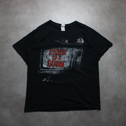 Gildan System Of A Down T-Shirt (Herren, L) 
