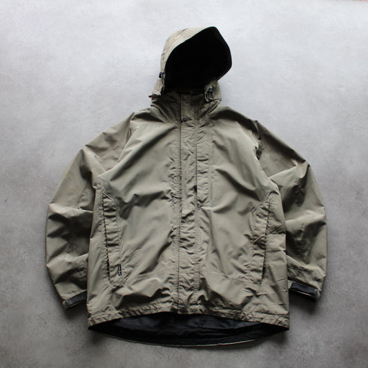 Haglöfs Outdoor Shell Jacket – Khaki, Hooded (Man-L)