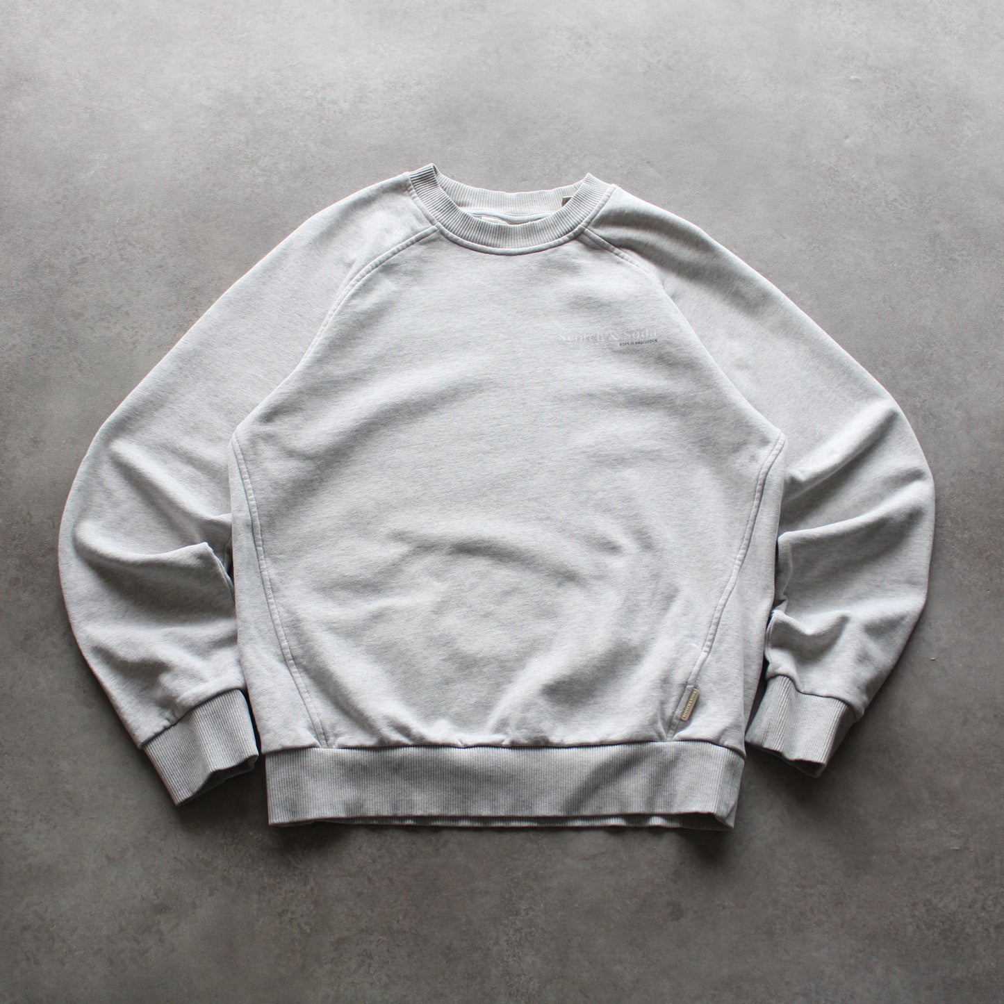 Scotch & Soda Printed Crewneck Sweater (Man-S)