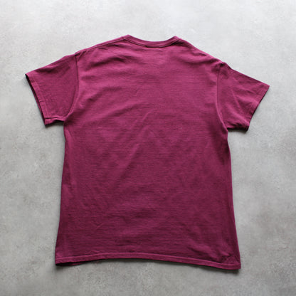 Thrasher Flame Logo Burgundy T-Shirt (Man-L)