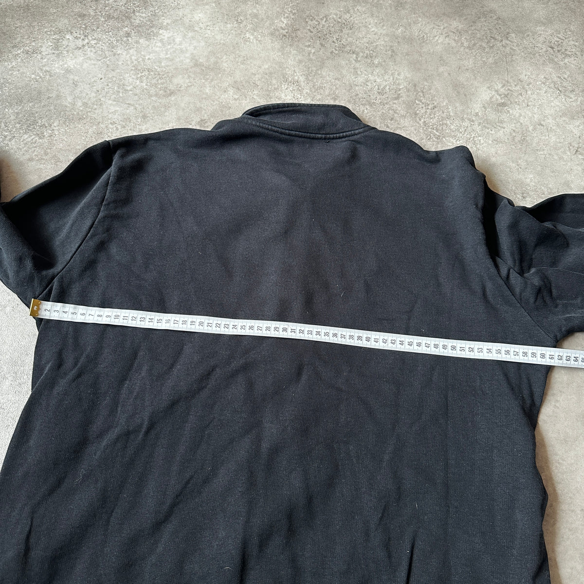 In Gold We Trust Black Full-Zip Sweatshirt XXL