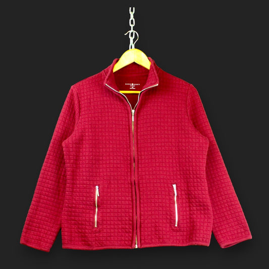 Karen Scott FullZip-Pullover