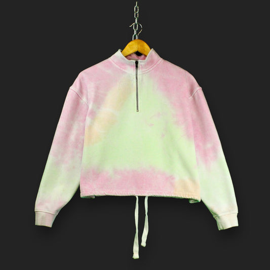 Dreamside – Kurzer Pullover mit 1/4-Reißverschluss