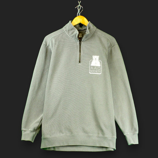 AAO Society Pullover mit 1/4-Reißverschluss
