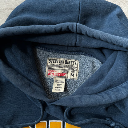 Steve & Barry's Navy Berkeley Arch Logo Hoodie M
