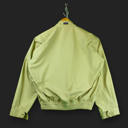 Grüne Blätter Vintage Harrington Jacke