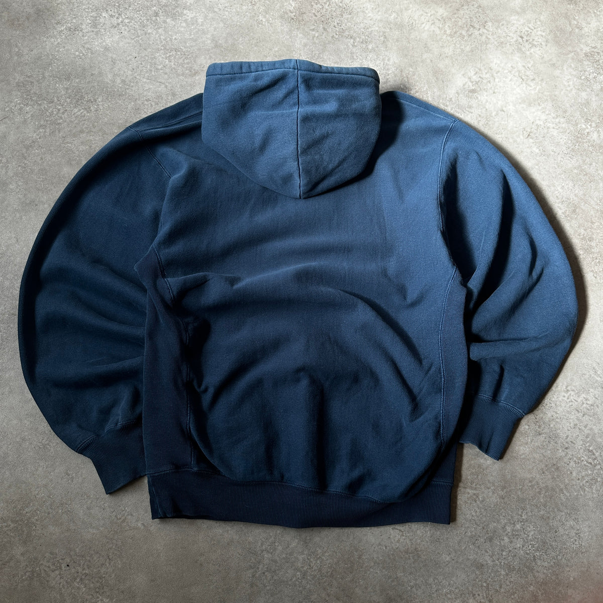 Steve & Barry's Navy Berkeley Arch Logo Hoodie M