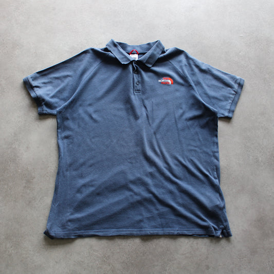 The North Face Polo Shirt – Navy Blue (Man-XL, Flawed)