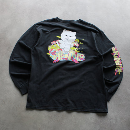 Rip N Dip Long Sleeve “Lord Nermal” Graphic Tee – Black (Man-L)