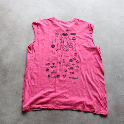 B&C ECMC 2023 Budapest Sleeveless Tee – Pink (Man-L)