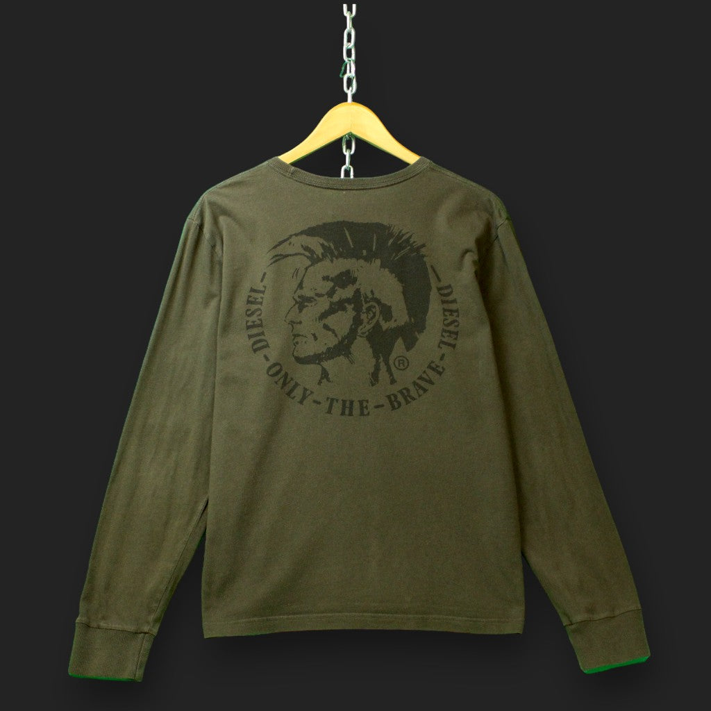 Diesel Langarm-T-Shirt