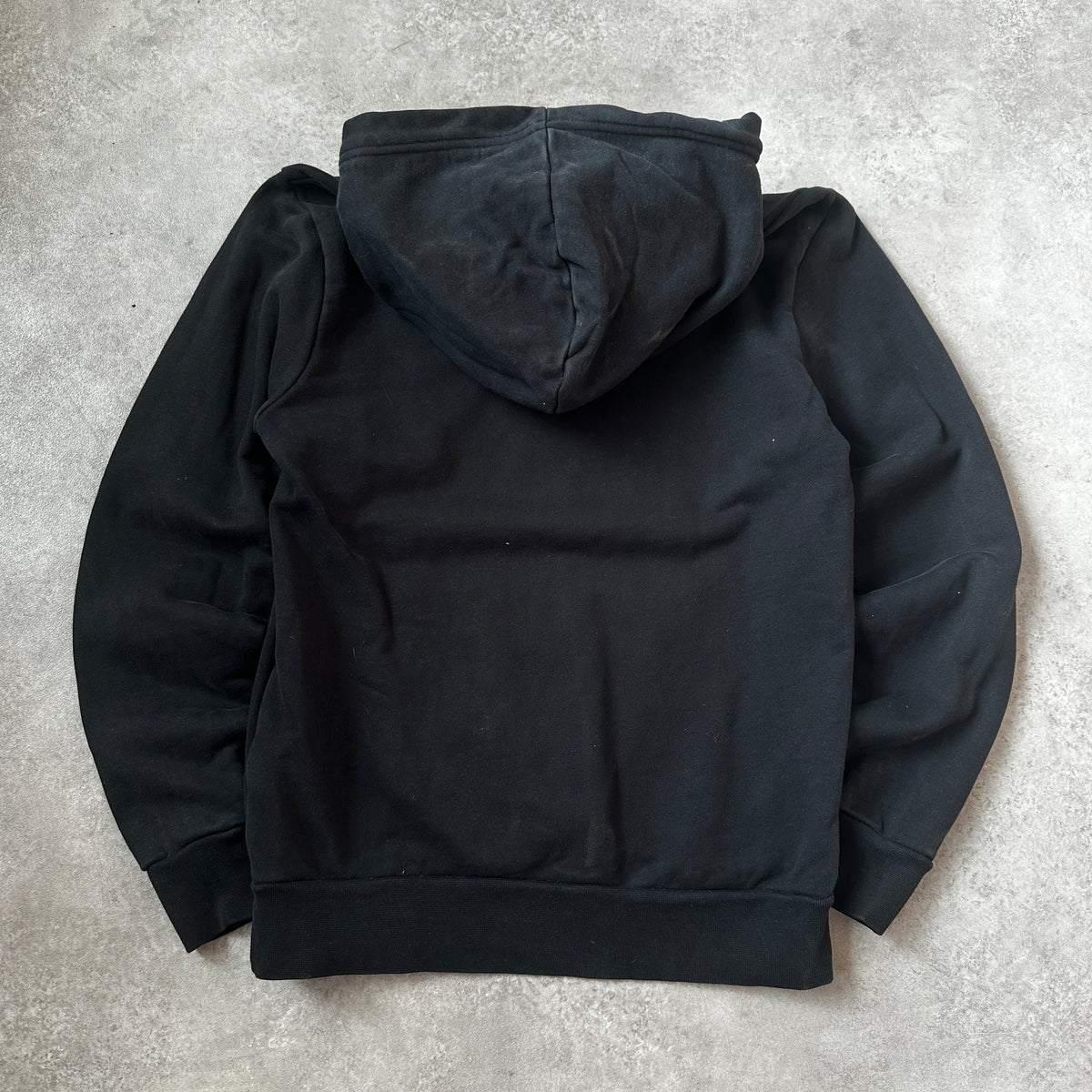 Calvin Klein Black Embroidered Chest Logo Hoodie XS