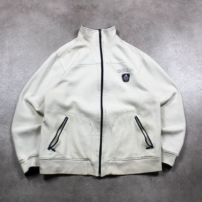 Adidas Vintage Full Zip Sweater (Herren-M) [DISTRESSED] 