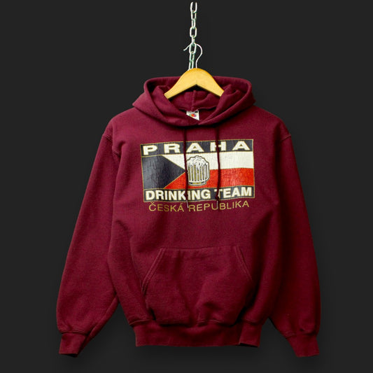 Fruit of the Loom Prag Drinking Team Kapuzenpullover