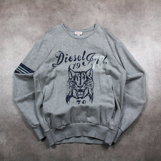 Diesel Rundhalspullover (Herren-2XL) 