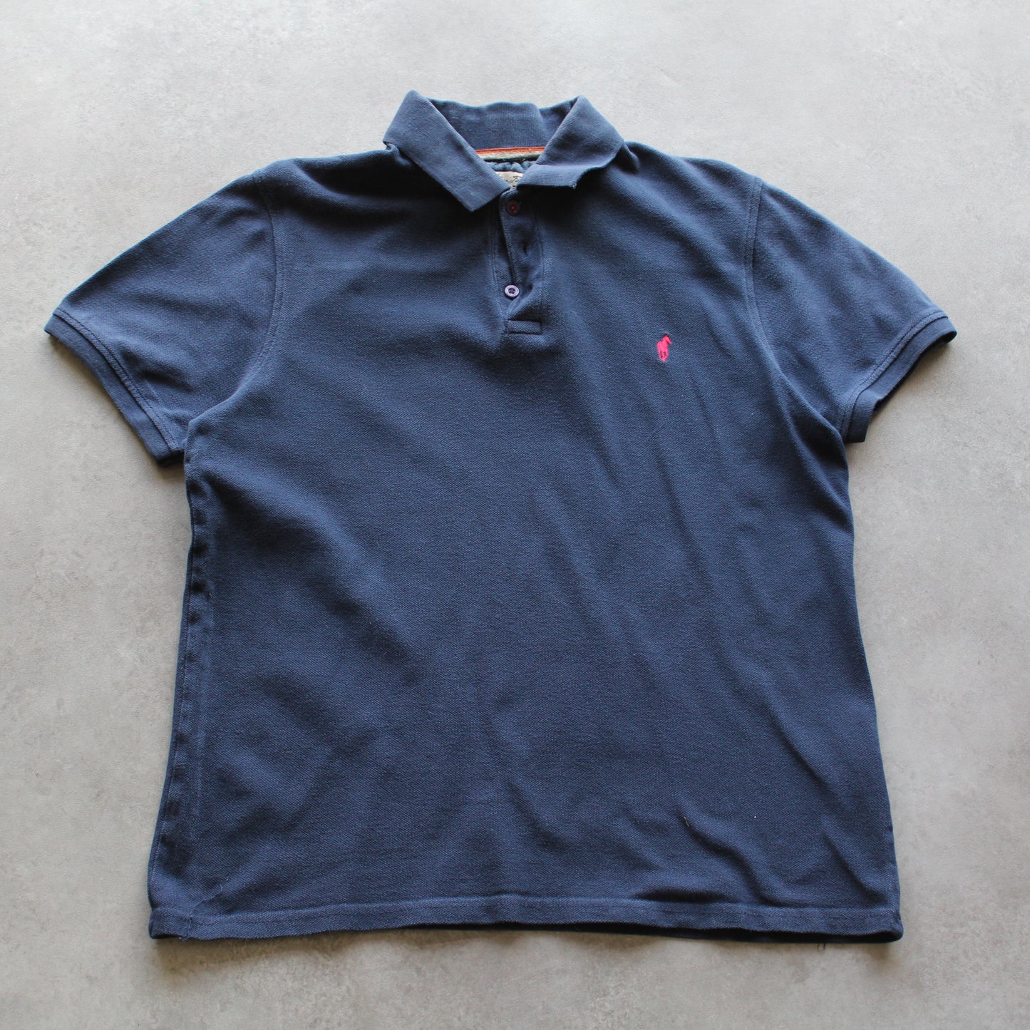 Gentleman Farmer Classic Polo Shirt – Navy Blue (Man-M)