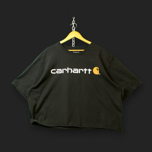 Kurzes T-Shirt mit Carhartt-Print