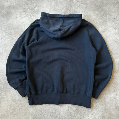 Nike Black Center Swoosh Logo Hoodie M