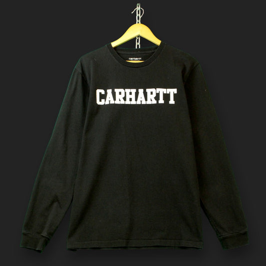 Carhartt – Bedrucktes Langarm-T-Shirt