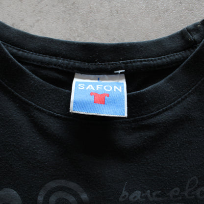 Safon Barcelona Graphic Tee – Black (Man-L)