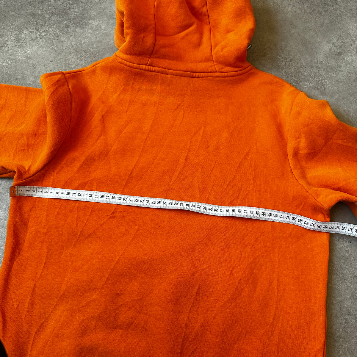 Snipes Orange Small Chest Logo Hoodie M