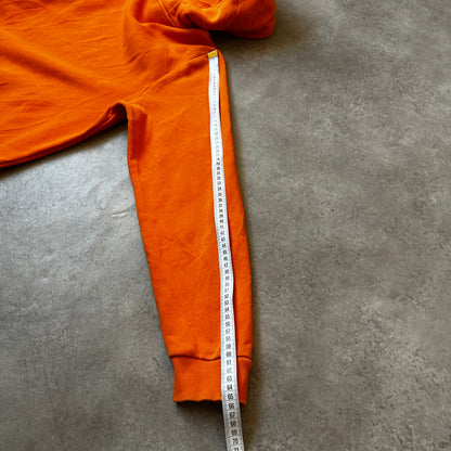 Snipes Orange Small Chest Logo Hoodie M