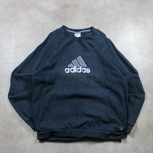 Adidas Rundhalspullover (Herren-2XL) 