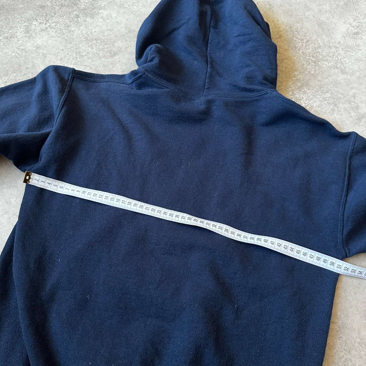 Gildan Navy Blue "Chicago" Graphic Hoodie S