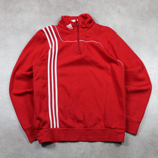 Adidas 1/4 Zip Sweater (Herren-S) {ENTDECKT} 