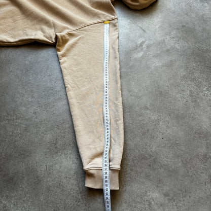 Leger Beige Small Chest Logo Hoodie L