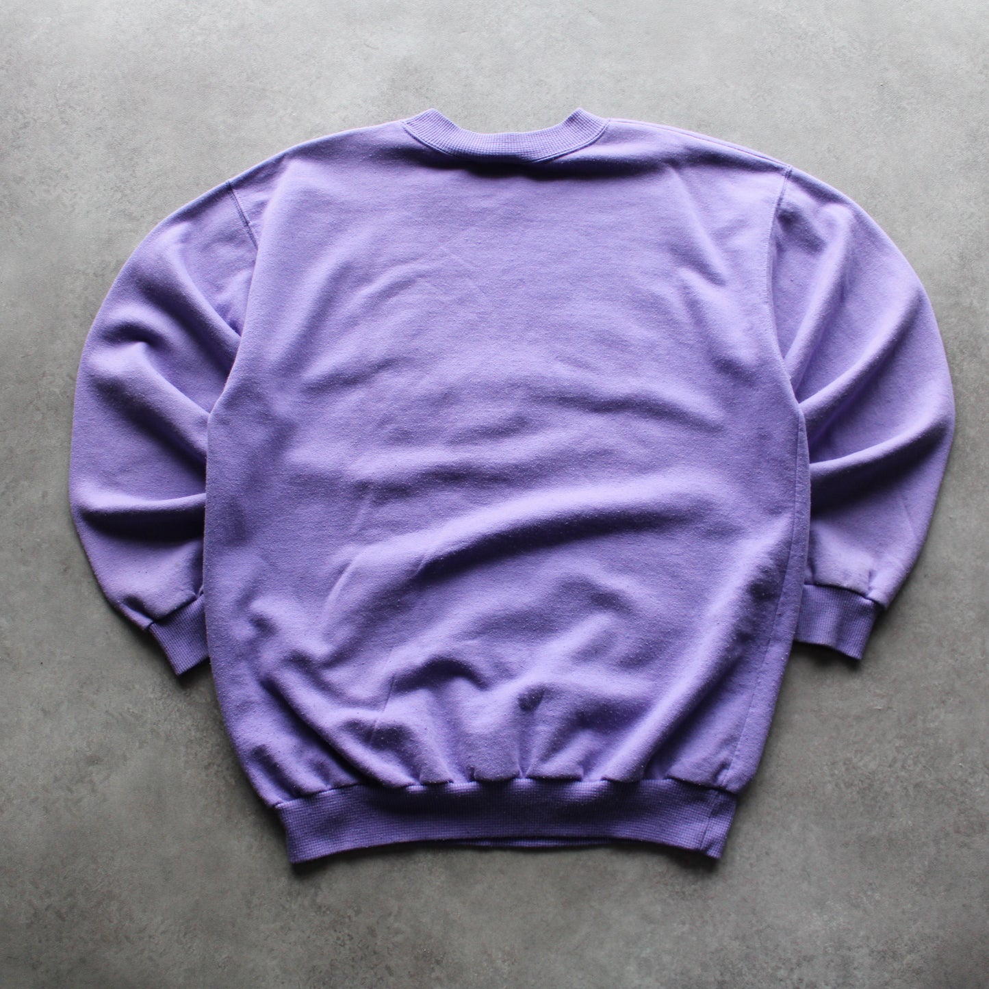 Jetset Vintage Sweatshirt – Purple Embroidered Elephant Design (Man-L)