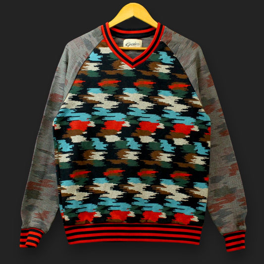 Geelong-Pullover mit V-Ausschnitt